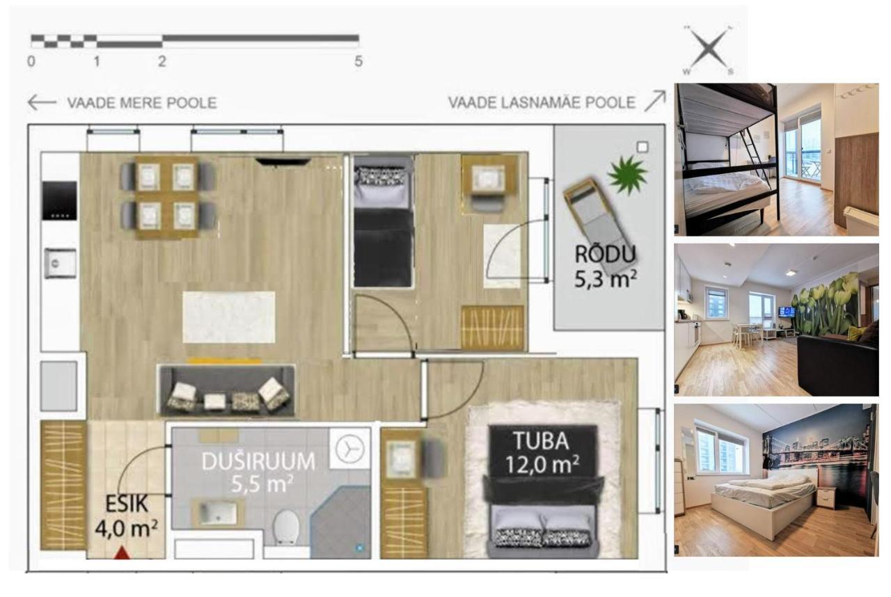 Scandian Apartments - City Park Tallin Zewnętrze zdjęcie